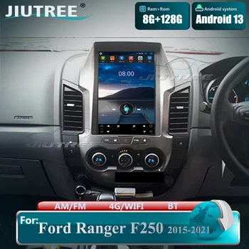 128 ГБ 2din Android 13 Радио Для Ford Ranger F250 2015-2021 Tesla Экран Автомобильный Мультимедийный Плеер Android Auto Carplay Головное Устройство