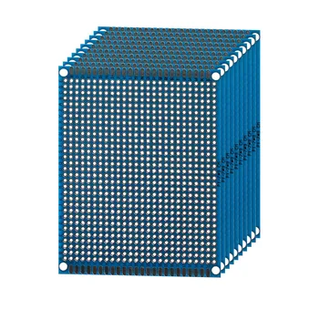 10ШТ 7x9 см Двухсторонняя прототипная печатная плата 7 * 9 см Универсальная печатная плата для экспериментальной печатной платы Arduino Медная пластина