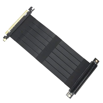 Удлинитель видеокарты PCI-E 3.0 16X PCIE X6-X16 для вертикальной установки Внешний кабель-адаптер видеокарты