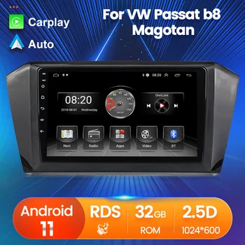 Android 11 All In One Car Video Readers Плеер Для VW/Фольксваген/Пассат б8 Маготан 2015-2018 Интеллектуальная Система GPS Auto Carplay