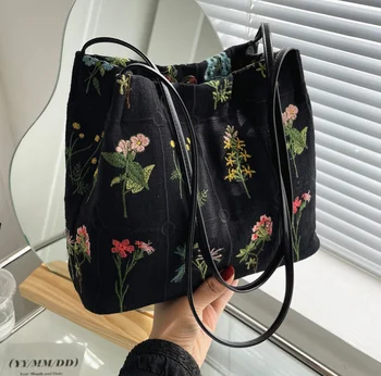 Повседневные Модные дизайнерские сумки в форме цветка Для женщин, новый тренд, Большая сумка через плечо, Большая сумка-тоут, сумка для покупок через плечо