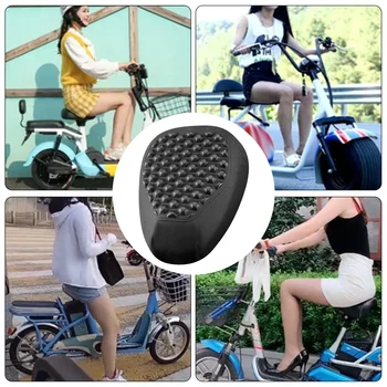 Чехол для велосипедной подушки, чехол для электромобиля, чехол для подушки из искусственной кожи + силикон, чехол для велосипедной подушки, аксессуары для велосипеда