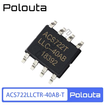 Микросхема датчика тока Polouta ACS722LLCTR-40AB-T SOIC8