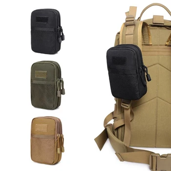 1000D Тактический военный EDC Molle Чехол Поясная сумка Уличная сумка для мобильного телефона Рюкзак Сумка на плечевом ремне