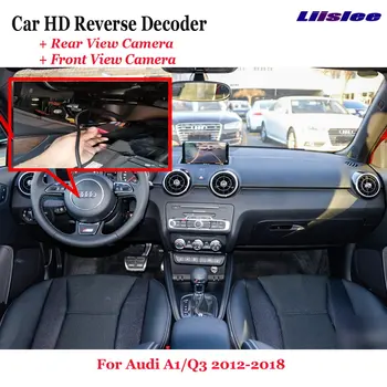 Для Audi A4/Q5 2009-2016 Автомобильный Видеорегистратор Фронтальная Камера Заднего Вида Декодер Обратного Изображения Оригинальное Обновление Экрана