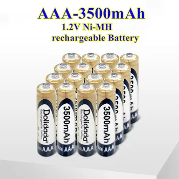 Batterie Rechargeable NiMH 1.2V AAA 3500mAh Largement Utilisée, Radio-réveil, Détecteur De Fumée Vidéo, Caméra Numérique Etc.