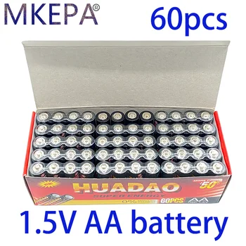 Одноразовая щелочная сухая батарея Huadao AA 1,5 В, подходит для камеры, калькулятора, будильника, мыши, пульта дистанционного управления