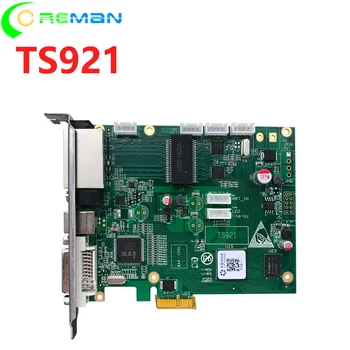 Оптовая цена внутренняя наружная полноцветная светодиодная видеостена светодиодный дисплей отправляющая открытка Linsn TS802D TS802 TS921