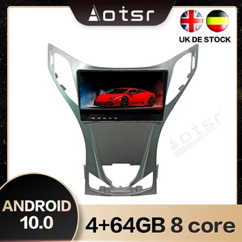 AOTSR для Hyundai Azera 2011-2012 Android 10.0 Автомобильная GPS навигация Радио Экран Android Мультимедиа Горизонтальный экран Быстрая загрузка