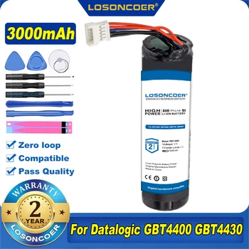 100% Оригинальный аккумулятор LOSONCOER RBP-4000 для Datalogic GBT4400, GBT4430, GM4130, GM4400, GM4430, Для Gryphon GM4100, RBP-GM40