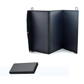 Складное зарядное устройство для солнечной панели для кемпинга 28 Вт портативное солнечное зарядное устройство для ноутбука мобильного телефона