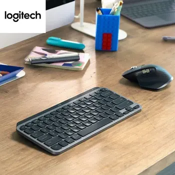 Logitech MX Keys Мини беспроводная клавиатура Bluetooth с перекрестным экраном, офисная бесшумная интеллектуальная подсветка