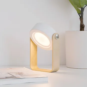 Светодиодная Складная настольная лампа Lantern Light USB Перезаряжаемый сенсорный датчик затемнения Настольная лампа для чтения у кровати в кемпинге на открытом воздухе