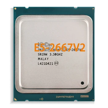 Xeon E5-2697V2 E5 2667 v2 с частотой 3,3 ГГц Использует 8 ядер с 16 потоками и 25 МБ кэш-памяти SR19W 130W LGA2011