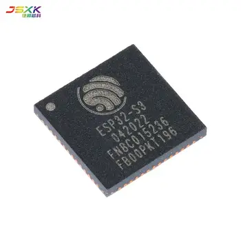 Оригинальный аутентичный ESP32-S3FN8 QFN-56 Wi-Fi + Bluetooth 5.0 с 32-разрядным двухъядерным чипом MCU 8 МБАЙТ