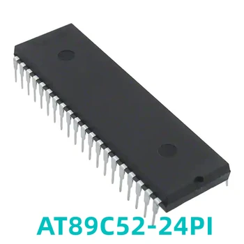1шт Новый Оригинальный Импортный AT89C52-24PI 24PU 8-битный SCM-чип с прямой вставкой DIP40