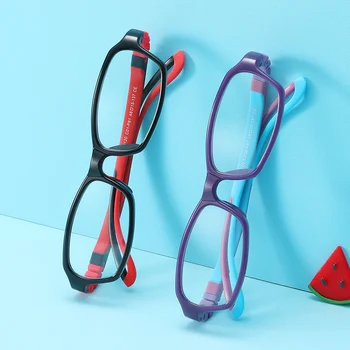 Очки для подростков с голубым светом, TR90, Оптические очки для мальчиков и девочек, линзы для очков с близорукостью на заказ, линзы для очков с дальнозоркостью