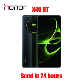 Оригинальный Новый Официальный Honor X40 GT 5G Сотовый Телефон Snapdragon888 6,81 дюйма 144 Гц 66 Вт Суперзарядка 4800 мАч 50 МП NFC Android 12