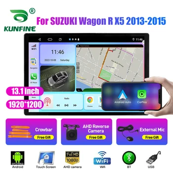 13,1-дюймовое автомобильное радио для SUZUKI Wagon R X5 2013-2015 Автомобильный DVD GPS Навигация Стерео Carplay 2 Din Центральный мультимедийный Android Auto