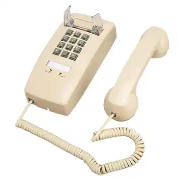 Ретро-телефон Старинные Старые телефоны Настенный стационарный проводной стационарный телефон с регулятором громкости в телефонной трубке для дома, отеля, офиса