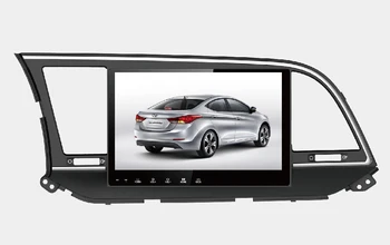 8 Ядер, 2G RAM, 32G ROM, 10,1-дюймовый Android 6.0, Автомобильная GPS-Навигационная Система Auto Radio Stereo Media для 10.1 Hyundai Elantra 2016