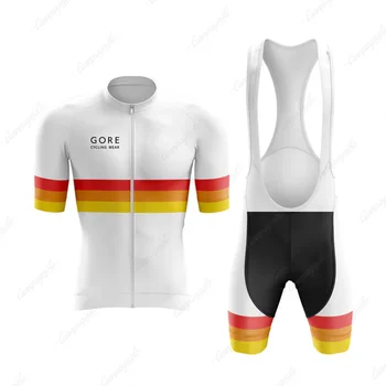 Мужская велосипедная одежда GORE, Комплекты из джерси для велоспорта, Летняя Велосипедная одежда, Дышащие Велосипедные рубашки, костюм для горного велосипеда Maillot Ciclismo