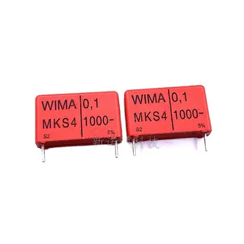 10ШТ/Веймарский конденсатор WIMA 1000V 104 0,1 МКФ 1000V 100nF Расстояние между контактами MKS4 22,5