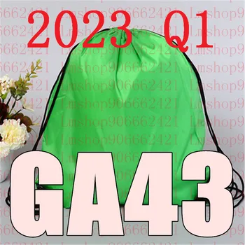 Последняя версия 2023 Q1 GA43, новый стиль GA 43, сумка с кучей карманов и веревочной сумкой, бесплатная