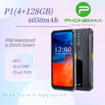 PHONEMAX P1 Android Смартфон 4 ГБ 128 ГБ 21 МП 6,35 