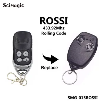 Совместимый передатчик дистанционного управления ROSSI для гаражных ворот 433,92 МГц с подвижным кодом