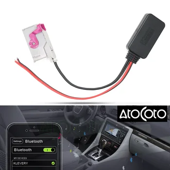 AtoCoto Модуль Bluetooth для Audi RNS-E Навигация A8 TT R8 A3 A4 Радио 32-Контактный Кабель AUX Адаптер Беспроводной Аудиовход
