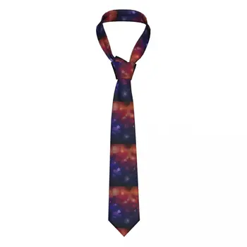 Повседневный Узкий Абстрактный галстук на диско-фоне, тонкий Галстук Для мужчин, мужские аксессуары, Простота для вечеринки, официальный галстук