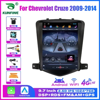 9,7-дюймовый автомобильный радиоприемник Tesla Style 2 Din Android для Chevrolet Cruze 2009-2014 Стерео автомобильный мультимедийный видеоплеер DVD GPS Навигация