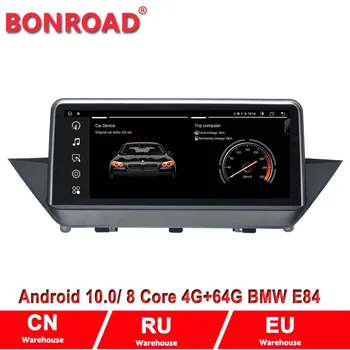 Bonroad 10,25 дюймов Android 10,0 Автомобильный Мультимедийный Плеер GPS Радио Для BMW X1 E84 2009-2017 Carplay 4G LTE Рекордер Сенсорный Экран