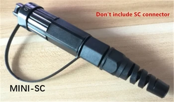 10 шт MINI-SC fast connector водонепроницаемый разъем волоконно-оптического адаптера ftth ELINK