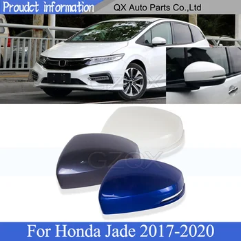Крышка корпуса зеркала заднего вида CAPQX для Honda Jade 2017 2018 2019 2020 Крышка наружного зеркала Корпус корпуса зеркала