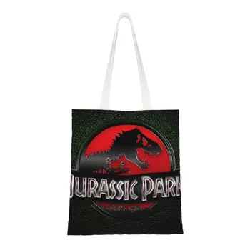 Мир динозавров, Парк Юрского периода, сумка для продуктовых покупок, женская сумка для покупок из приключенческого фильма, сумки через плечо, сумки большой емкости