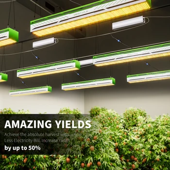 BESTVA Full Spectrum 650 Led Grow Light Bar Quantum Board Samsung Led для выращивания комнатных растений в теплице