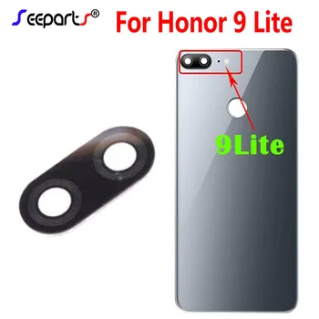 Полностью протестированное Рабочее стекло камеры для Huawei Honor 9 Lite Стекло объектива задней камеры с клейкой наклейкой стекло камеры