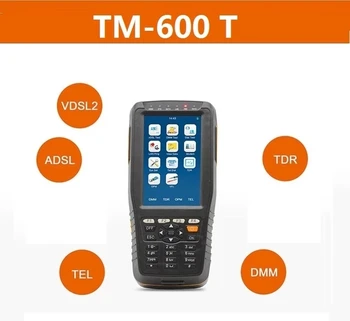 Портативный TM-600T с функцией TDR Тестер VDSL VDSL2 Тестер ADSL WAN & LAN Линейное Испытательное оборудование xDSL