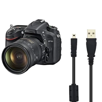 8-Контактный USB-Кабель Для Передачи Данных Nikon D7200 D3200 D5500 D5100 D5200 D7100 P7100 Кабель Для Зарядки Камеры Pentax Panasonic SONY
