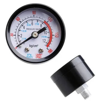 Воздушный компрессор Пневматический гидравлический датчик давления жидкости 0-12 бар/0-180 фунтов на квадратный дюйм
