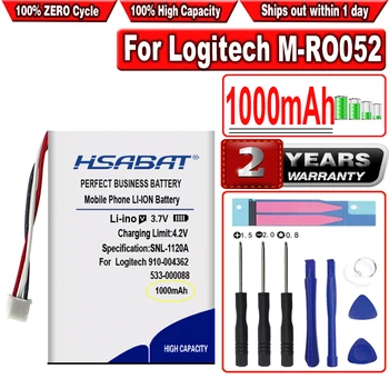 Аккумулятор HSABAT 1000mAh 533-000088, 910-004362, 910-004374 AHB303450 для Logitech M-RO052, MX Anywhere 2 MX Master Mouse