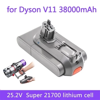 Новинка для Dyson V11 Battery Absolute V11 Animal Li-ion Vacuum Cleaner, аккумуляторная батарея Super lithium cell 38000mAh