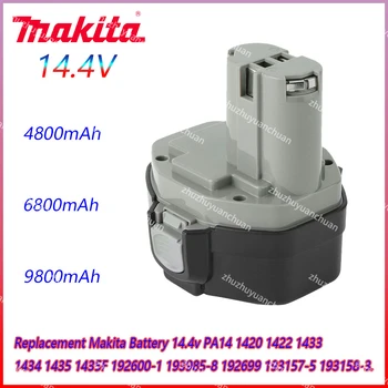 Makita Оригинальный 14,4 В 9800 мАч NI-MH Аккумулятор для электроинструмента MAKITA 14,4 В Аккумулятор для Makita PA14, 1422, 1420 192600-1 6281D 6280D
