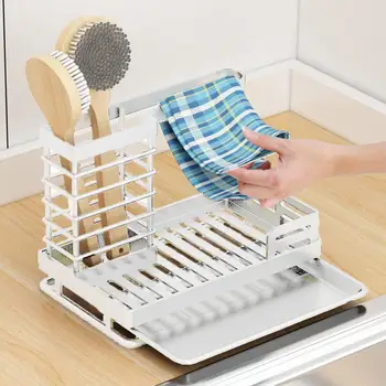 Выдалбливают Устойчивая структура Классификация Полка для хранения губки для кухонных полотенец Держатель губки Кухонные гаджеты