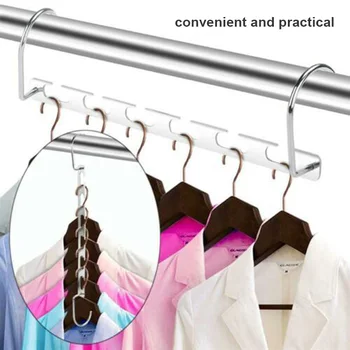 Многофункциональная вешалка для одежды из нержавеющей стали, экономящий пространство контейнер для ткани для внутренних и наружных принадлежностей
