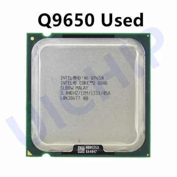 100% Оригинальный Четырехъядерный процессор Intel Core 2 Quad Q9650 3,0 ГГц с четырехпоточным процессором 12M 95W LGA 775