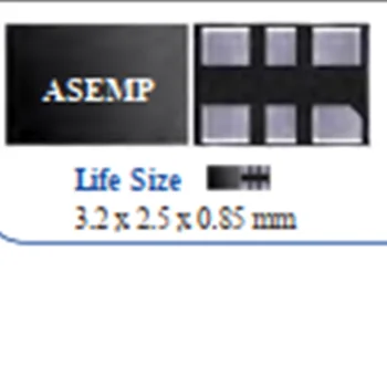 (1 шт.) ASEMPC-14.7456/15.000/15.360/16.000/16.368/16.667/16.800 MHZ-LR-T COMS-выходной тактовый генератор MEMS с низким энергопотреблением